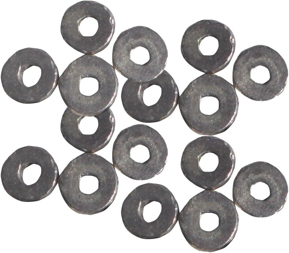 Full Funk Ethnic Thai Karen 97% Silver Beads Round Delica - 9 Pieces