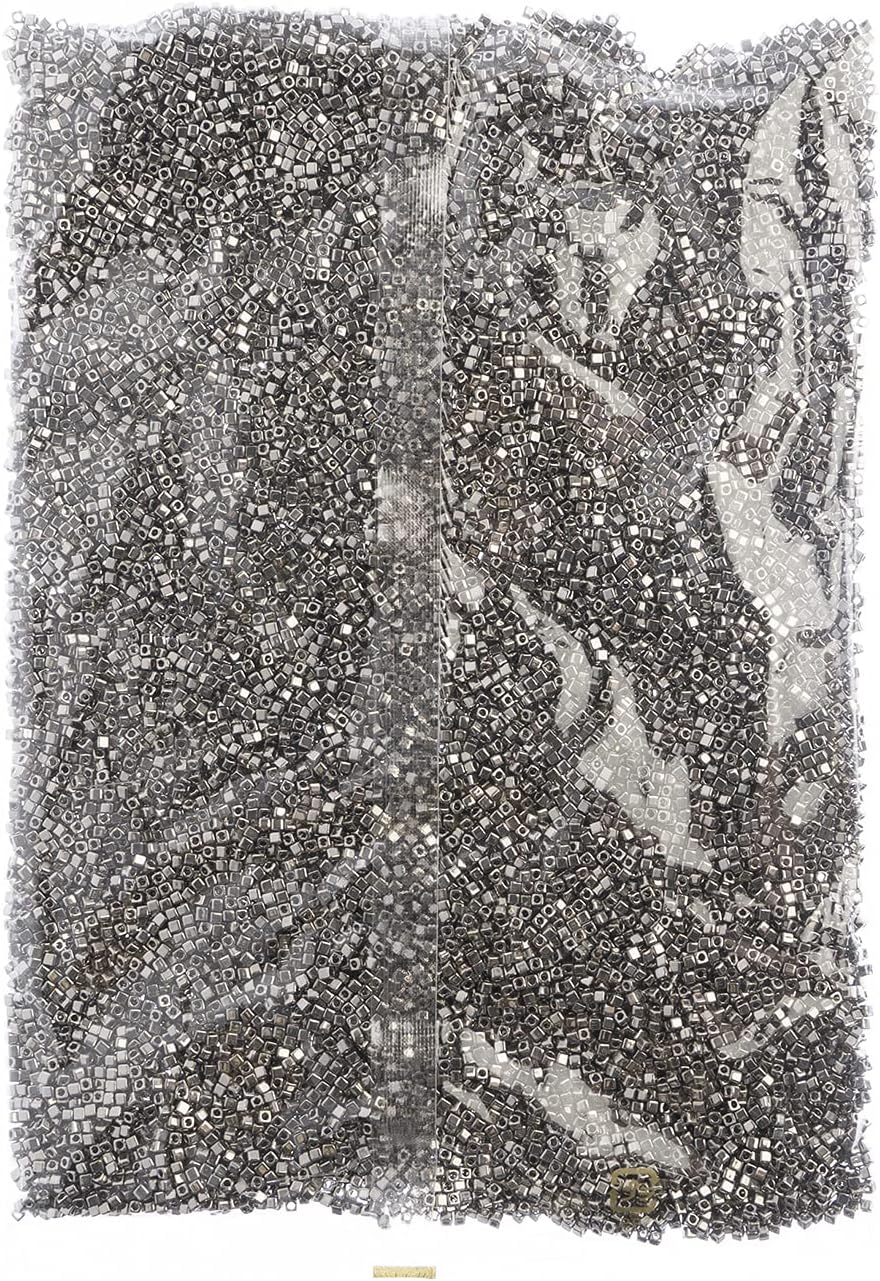 Miyuki Square/Cube Beads 1.8mm Steel 250 Gram Bulk Bag Japanese Glass Beads