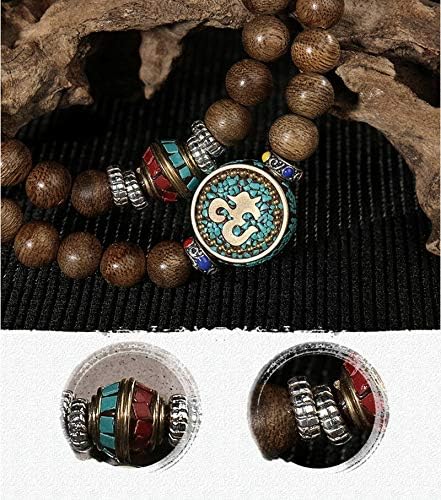 GLW Malas Meditation Prayer Beads Kalimantan Genuine Wild Agarwood Aloewood 7mm#4970