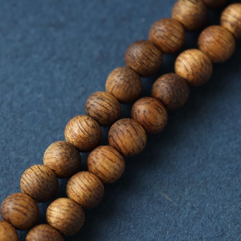 Natural Hainan Yingge Green Agarwood 4mm*216 Beads Full Oil Rosary Multi-Circle Floral Scent