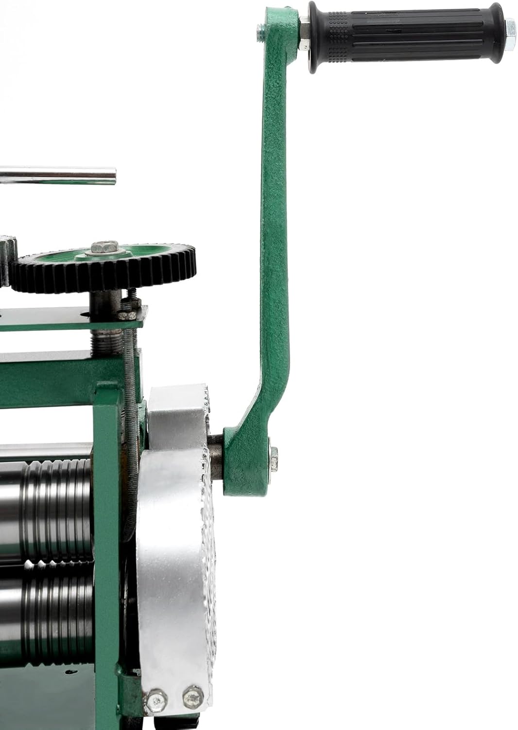 Jewelry Rolling Mill Machine, Commercial 120mm Rolling Mill Machine Manual Combination Rolling Mill Machine Jewelry Hand Crank Press Machine Jewelry Press Tabletting Tool and DIY Tool for Metal Sheet