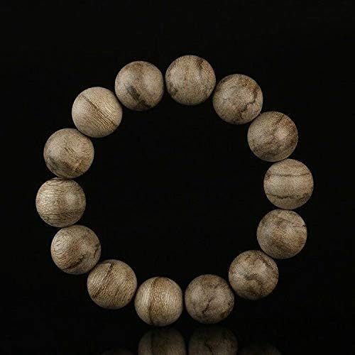 GLW Malaysia Genuine Natural Wild Agarwood Aloewood Malas Prayer Beads 15mm #4944