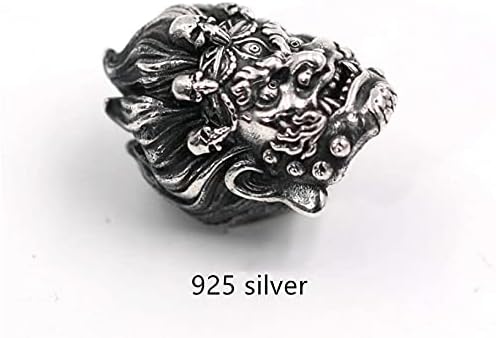 Buddhism Mahakala Figure Lucky Lanyard Bead Charms Parachute Paracord Cord beads Pendant for Keychain Zipper Pull Bracelet