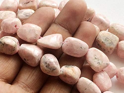 1 Strand Natural Rhochrosite Plain Tumble Beads, Natural Rhochrosite Beads, 11-22mm, 9 Inch Code-HIGH-18425