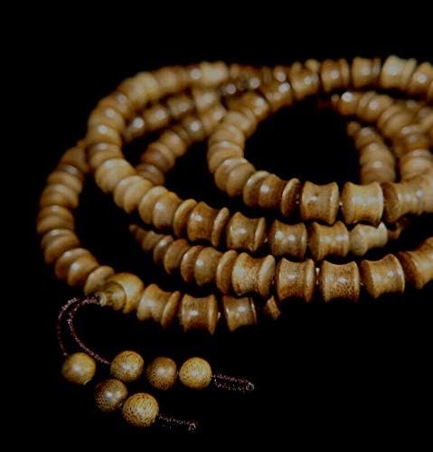 Indonesia Wild Agarwood Gaharu 12 mm Japa Mala Meditation Prayer Beads ?? #1884
