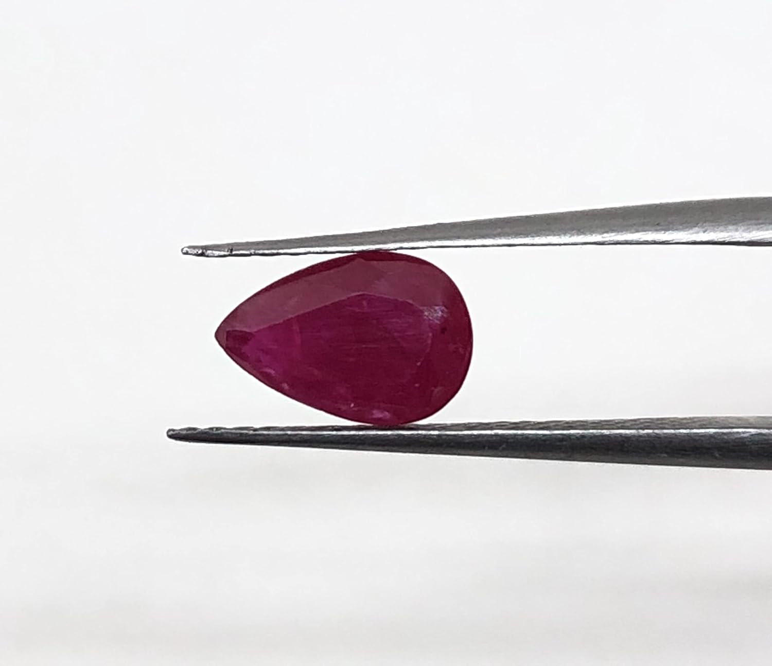 1.52 Ct Natural Certified Ruby, Pear Shape, Size 9x6 mm, Cut Faceted,Top Quality Loose Gemstone, Jewelry Making gemstone, wholesale price Ruby