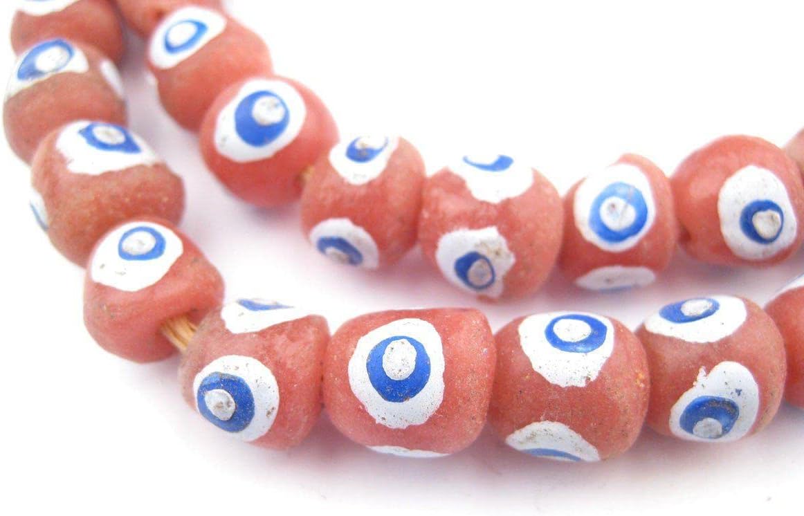 The Bead Chest Carved Mother-of-Pearl Prayer Beads (7mm)