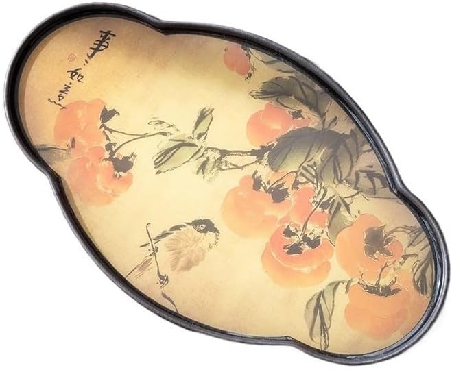 Foodtray Ruyi Ceramic Small Tea Tray Dry Pot Holder Ceremony Accessories Home Chinese Dining Serving(C)