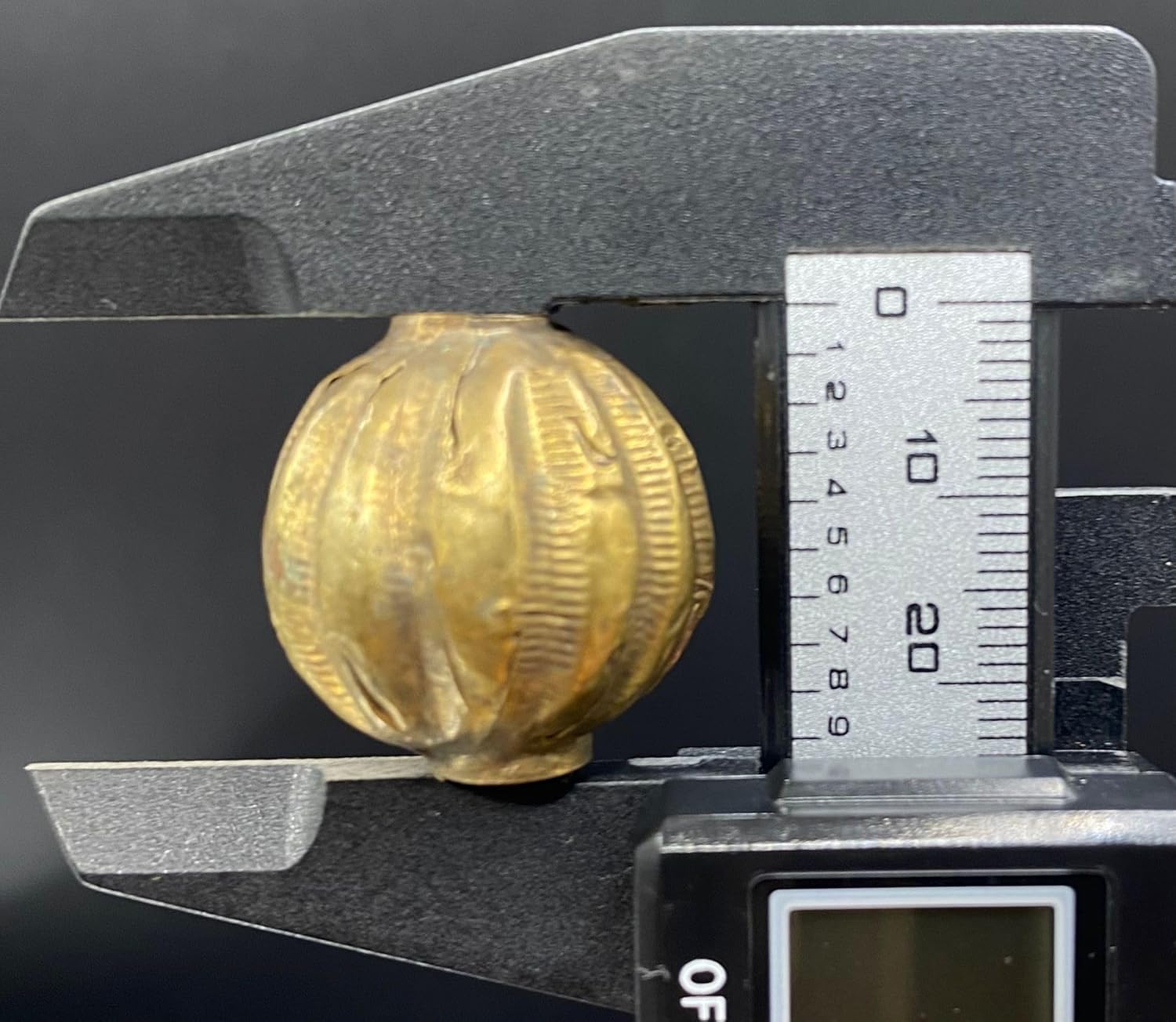 Handcrafted Afghan Silver Gold Plated Bead 25x23mm – 9.93g Antique Nepalese Tibetan Jewelry Bead for Necklace & Bracelet Making, Ethnic Boho Vintage for DIY Jewelry Design (20)