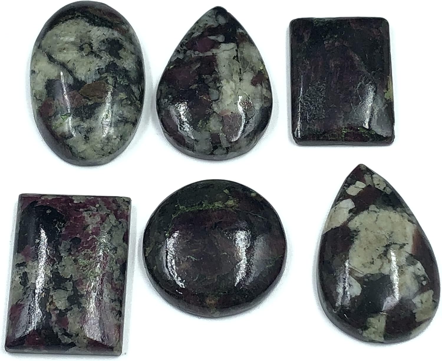 Natural EDYULITE Gemstone Loose Cabochon Lot For Jewelry Making, Loose Gemstone For Ring, Earring & Pendant Necklace, Jewelry Making Cabochons, Healing Gemstones