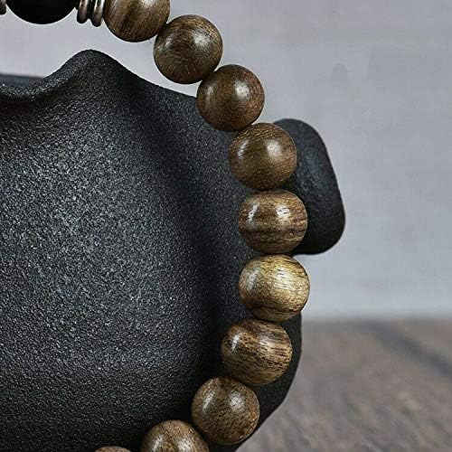 GLW Bead kalimantan Genuine Natural Wild Agarwood Aloewood 7mm Malas Prayer beads