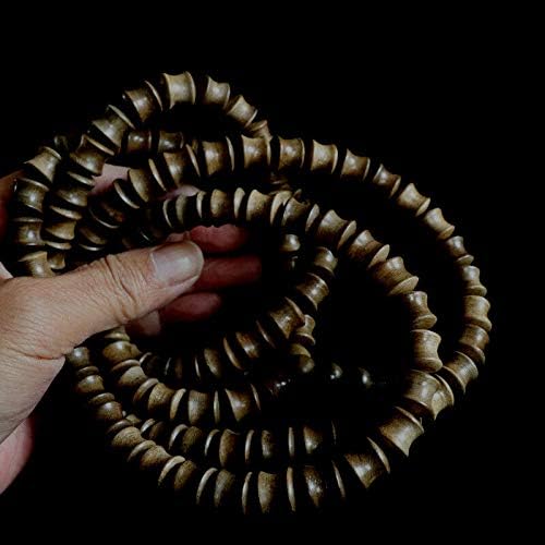 Indonesia Wild Agarwood Gaharu 12 mm Japa Mala Meditation Prayer Beads ?? #1884