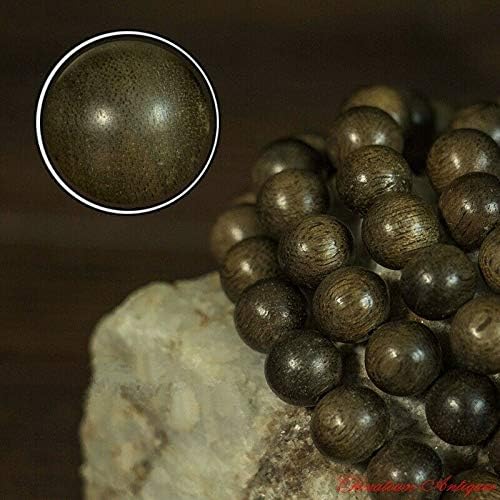 GLW Vietnam Nha Trang Agarwood Aloewood 8 Mm 108 Mala Meditation Prayer Beads #1550