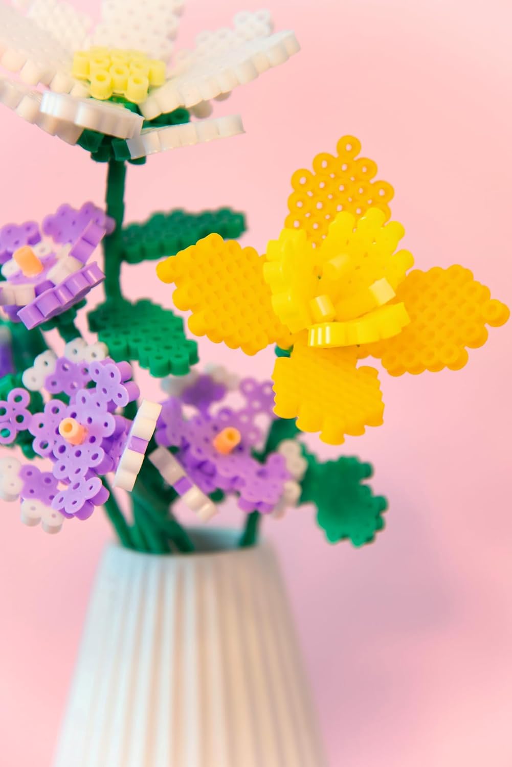 folia 73219 Ironing Beads in Bucket, 30,000 Pieces Assorted in 22 Different Colours, Diameter Approx. 5 mm, Great Addition to The Pin Plates