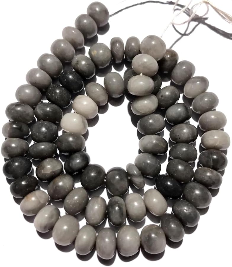 Natural CATS EYE rondelle soomth Beads 9mm 18 inch long string jewelry making gemstone beads for necklace bracelet