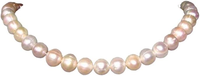 Huge 9 to 10mm Natural Rich Cream Pearl Strand 103434C for Jewelry Making