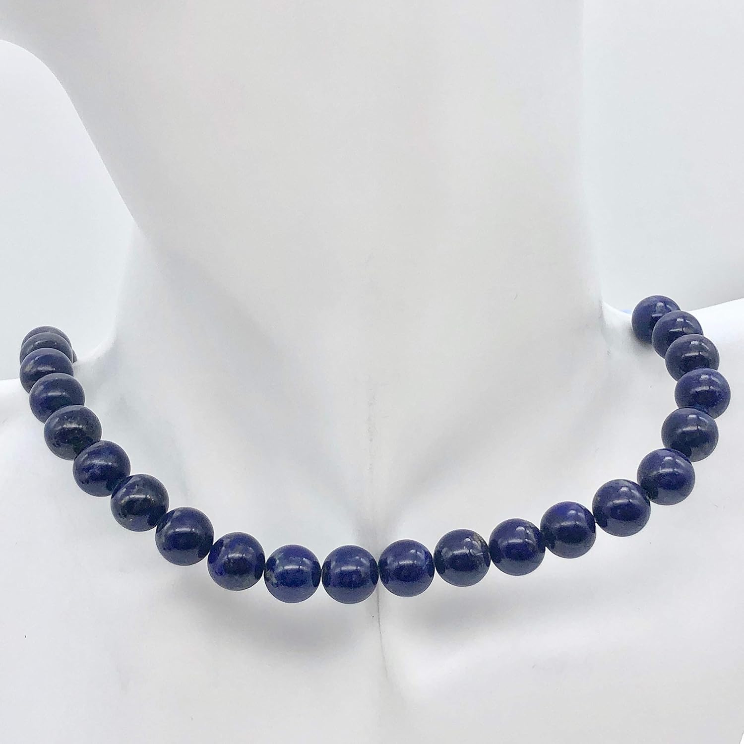 Rare Natural Lapis 8mm Round Bead Strand 110265A for Jewelry Making