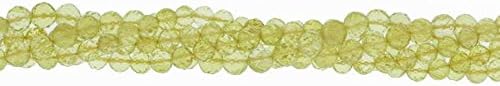 Yellow Lemon Quartz 6mm Faceted Rounds 13