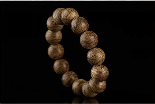 GLW Hai Nan Genuine Natural Wild Agarwood Aloewood 15 mm Malas Prayer Beads #492