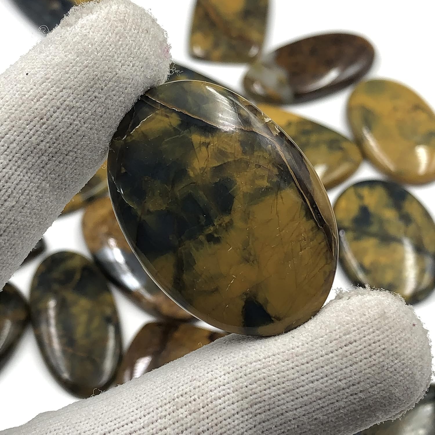 Natural PILBARA JASPER Gemstone Loose Cabochon Lot For Jewelry Making, Loose Gemstone For Ring, Earring & Pendant Necklace, Jewelry Making Cabochons, Healing Gemstones