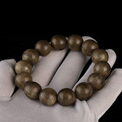 GLW Brunei Genuine Natural Wild Agarwood Aloewood 15 Mm Malas Prayer Beads #4925