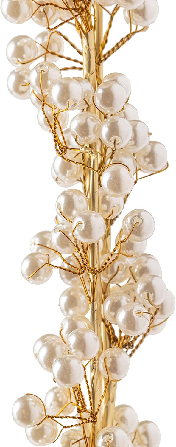 Ashland Cream Jeweled Bead Spray, 6 Pack