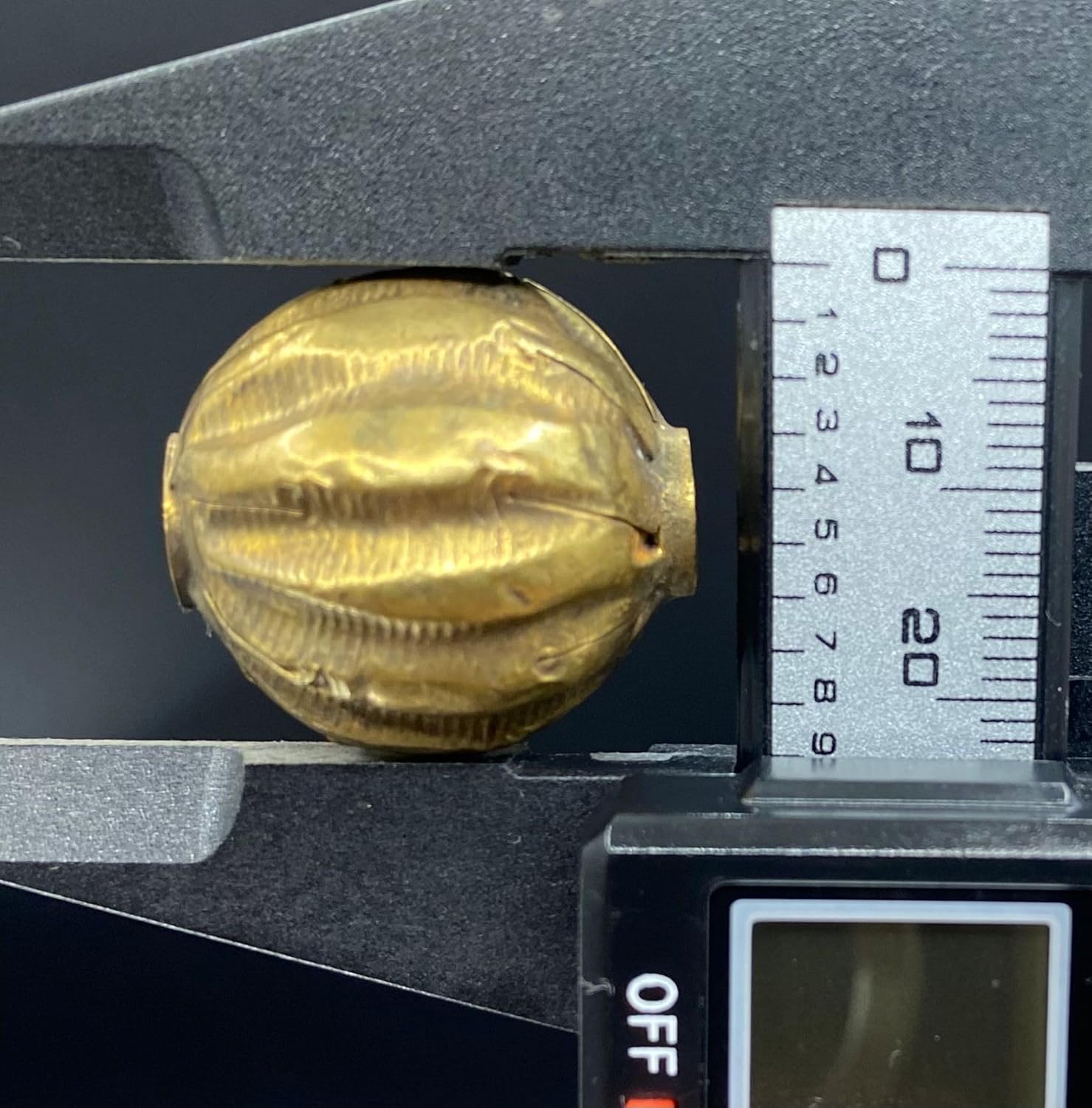 Handcrafted Afghan Silver Gold Plated Bead 25x23mm – 9.93g Antique Nepalese Tibetan Jewelry Bead for Necklace & Bracelet Making, Ethnic Boho Vintage for DIY Jewelry Design (20)