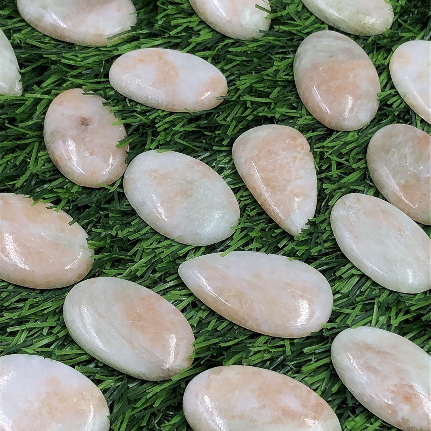 Natural GOLDEN SERAPHINITE Gemstone Loose Cabochon Lot For Jewelry Making, Loose Gemstone For Ring, Earring & Pendant Necklace, Jewelry Making Cabochons, Healing Gemstones