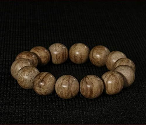 GLW HaiNan 15.7 Mm Mala Meditation Wild Agarwood Aloewood Prayer Beads #4783