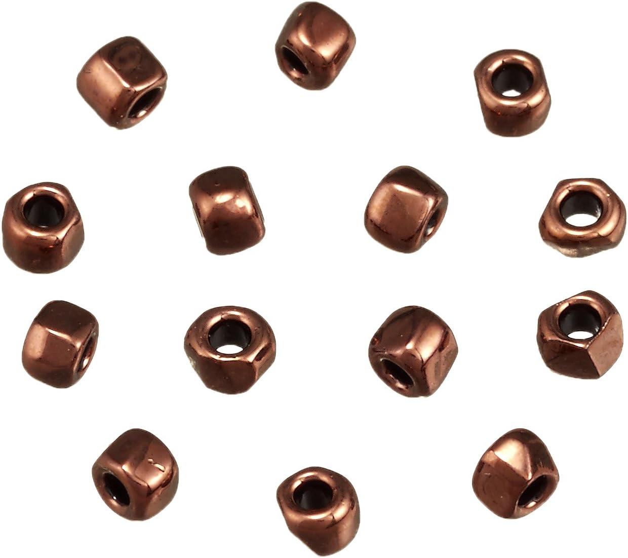 TOHO CRS-222 Extra Small Three Cut Beads, 10 Bundles, Thread Threading Beads, Outer Diameter Approx. 0.06 inches (1.6 mm), 328.1 ft (100 m)