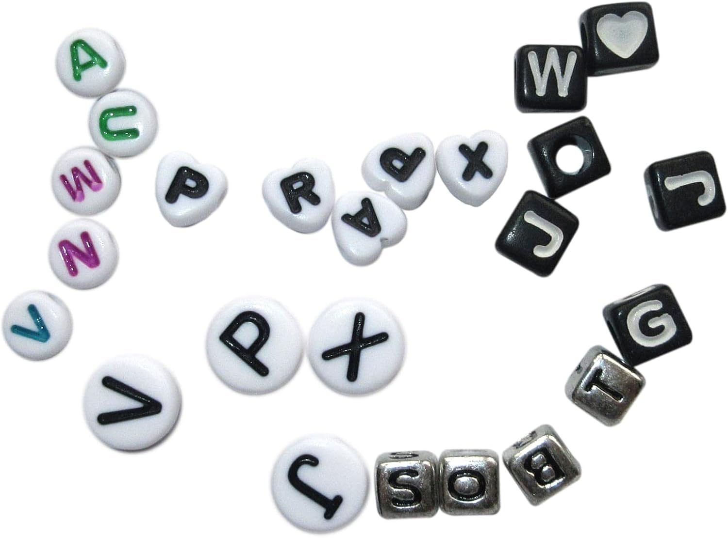 Creatology Alphabet Assorted Bead Box, 6 Packs: 970 ct. (5,820 Total)