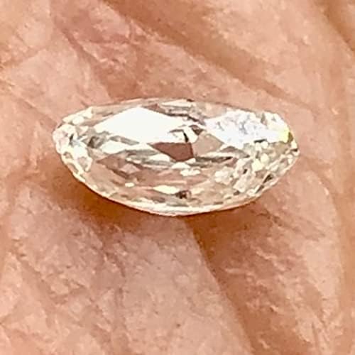 0.23cts Natural White Diamond Tabiz Briolette Bead 10617G for Jewelry Making