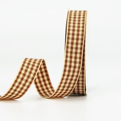 1.5 Cm Width Lattice Ribbon Flower Cake Wrapping Tape Jewelry Accessories Wedding Holiday Ribbons Hair Accessories Customize - (Width: 15Mm; Color: No401; Length: 91.4M)