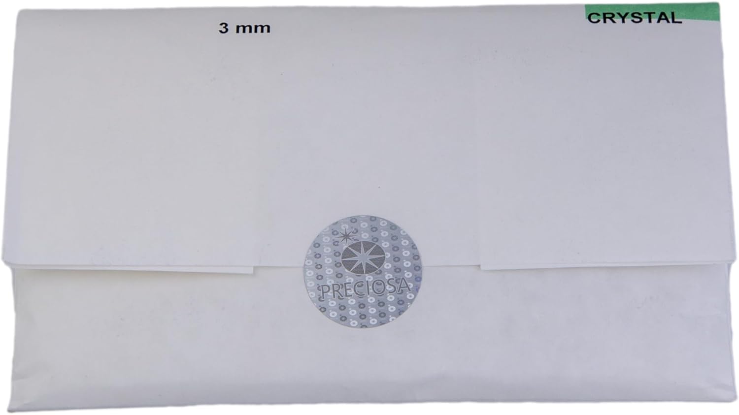 Authentic Preciosa 3mm Crystal AB Bicone Beads Sealed Factory Pack of 1,440pcs (45169302)