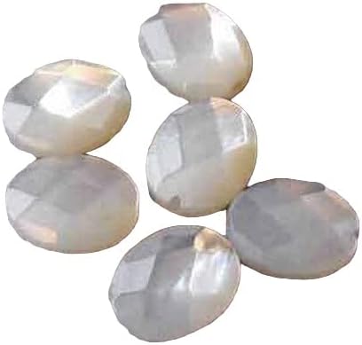 Sparkle Natural 9x7mm Mother of Pearl Bead Strand 104602 for Jewelry Making