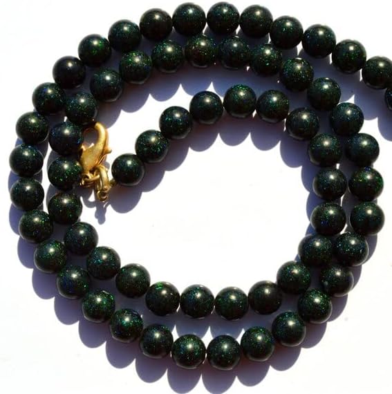 1 Strand Natural Matrix Black Opal 6MM Approx. Smooth Round Beads 16 Inch