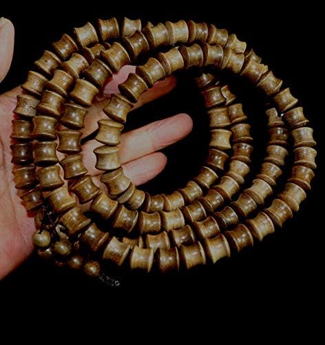 Indonesia Wild Agarwood Gaharu 12 mm Japa Mala Meditation Prayer Beads ?? #1884