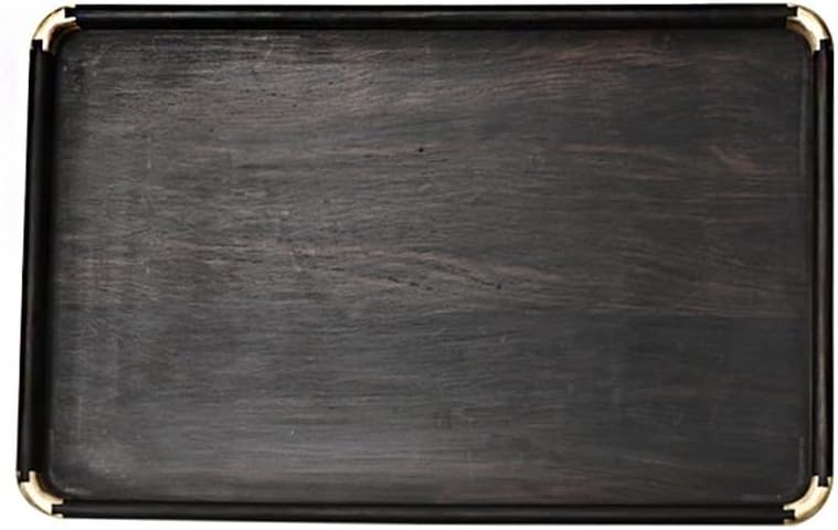 Tray Large Serving Tray, Tray with Handle, Rectangular Butler Tray for Breakfast in Bed, Coffee Table Decoration, Party Serving Trays(C,Small)