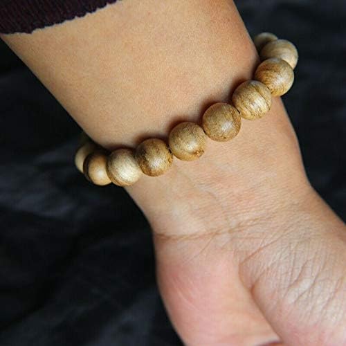 GLW Indonesia 10 mm Wild Agarwood Aloewood Mala Meditation Prayer Beads #1550