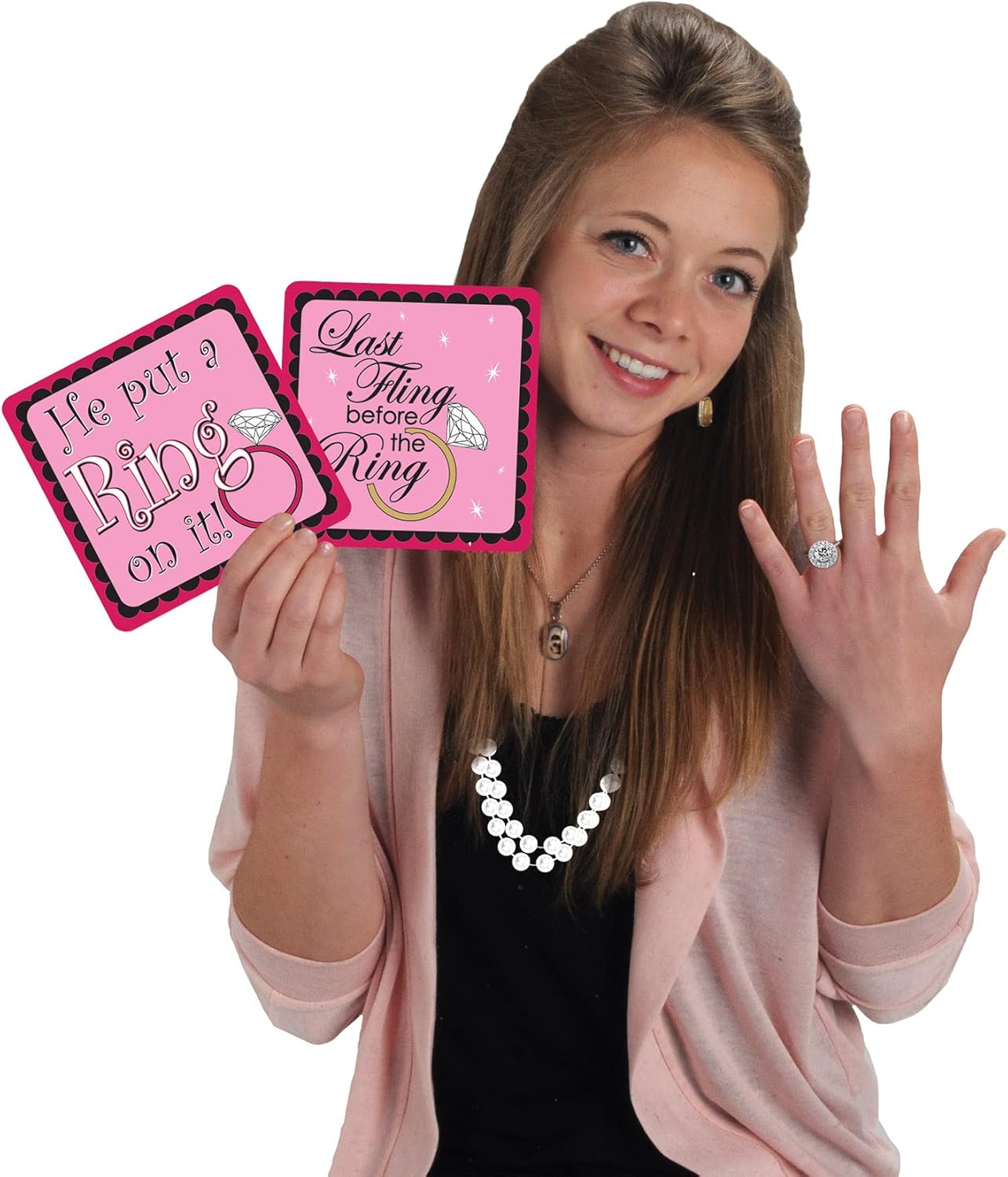 Beistle Bulk 720-Pack Small Round Party Beads, 7mm by 33-Inch, White