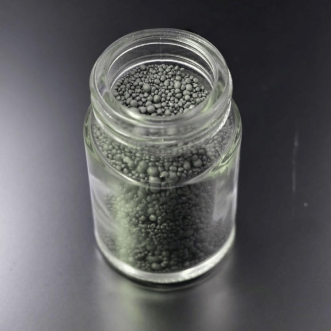 Monocrystalline Silicon Balls, Monocrystalline Silicon Beads, High-Purity Silicon Spheres, 1-3mm Diameter Si Beads Mixed (1000g Weight)