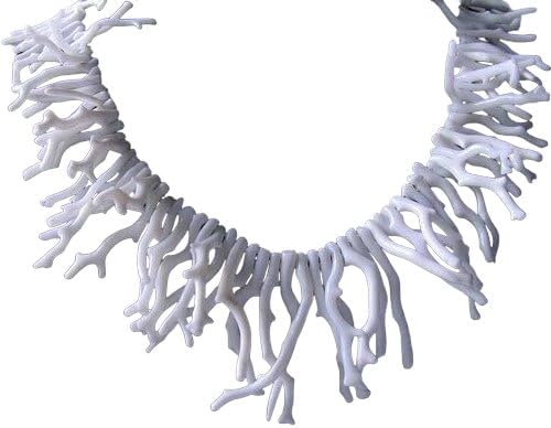 450cts Natural White Coral Branch Bead Strand 110436 for Jewelry Making