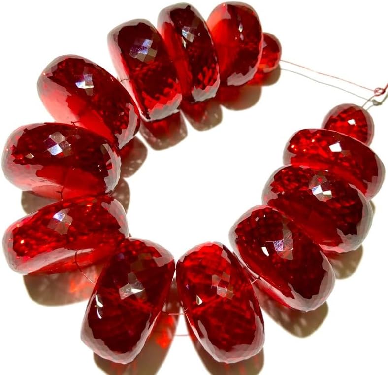 Natural Zircon rondelle Faceted Beads 15x30-14x15mm 13 Pieces Long String Jewelry Making Gemstone Beads for Necklace Bracelet