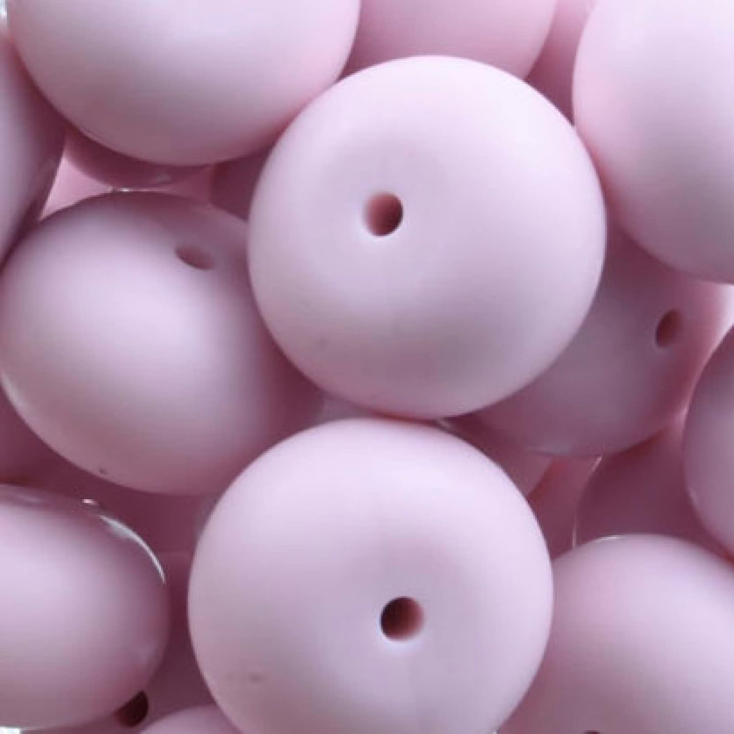 Silicone Beads 23mm for Keychain Making Bulk Assorted DIY Necklace Bracelet Beads for Craft Set Jewelry, Colorful Large Abacus Silicone Beads 5 Pieces (Gray)