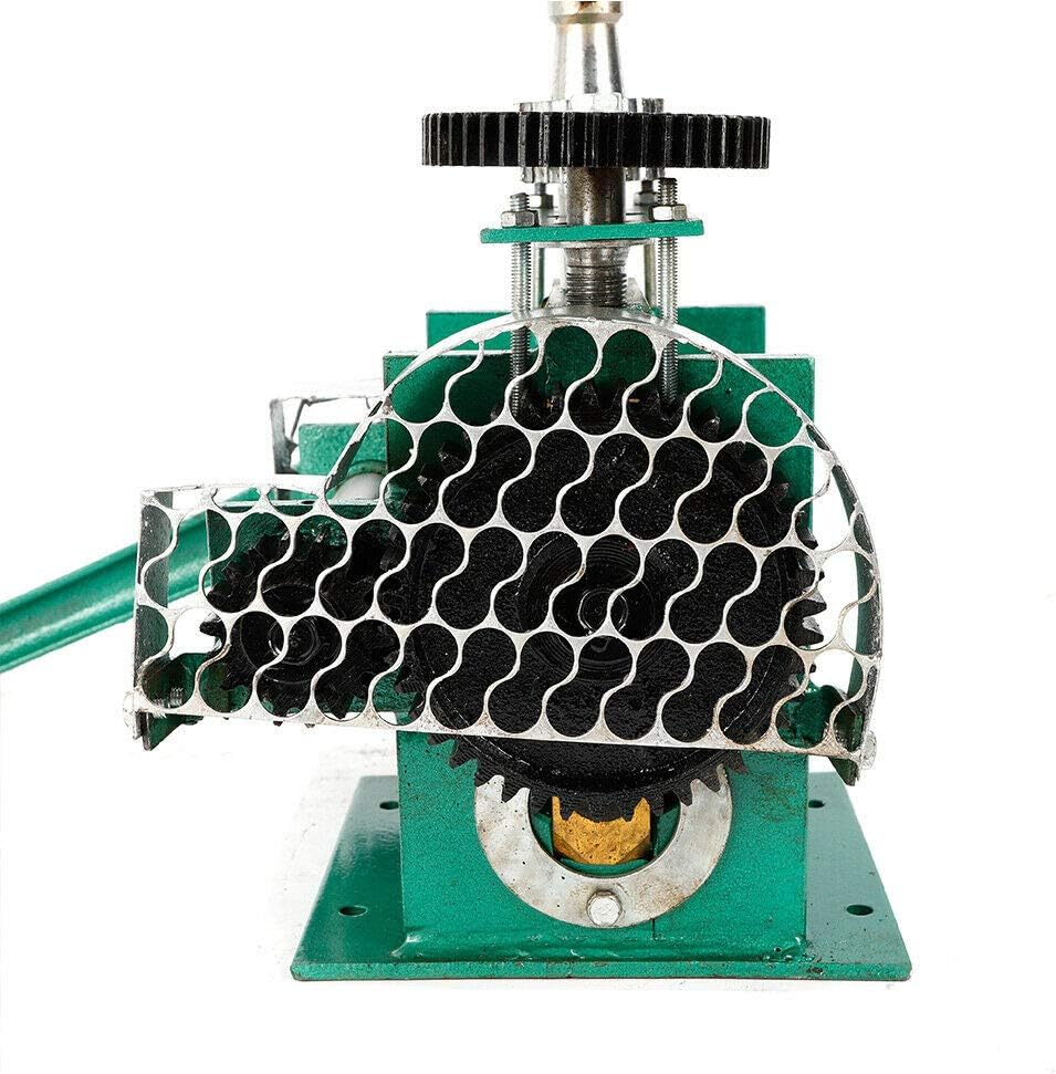 HYYKJ-US Rolling Mill 3.3'' Manual Combination Rolling Mill Machine DIY Jewelry Making Presser Roller Gear Ratio 1:4 Hand Crank Jewelers Jewelry Craft Press Tool