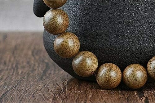 GLW Malas Prayer Beads Kalimantan Wild Agarwood Aloewood 14mm #4906