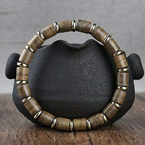 GLW MALA Prayer Beads Genuine Natural Wild Kalimantan Agarwood Aloewood 6mm #4696