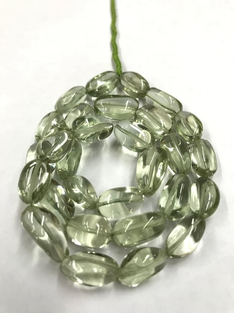 Natural Amethyst Nugget Smooth Beads 14x16 16 inch Long String Jewelry Making Gemstone Beads for Necklace Bracelet