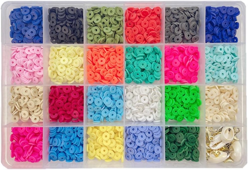 Clay Beads Soft Pieces Bead Set Bohemian DIY Jewelry Accessories