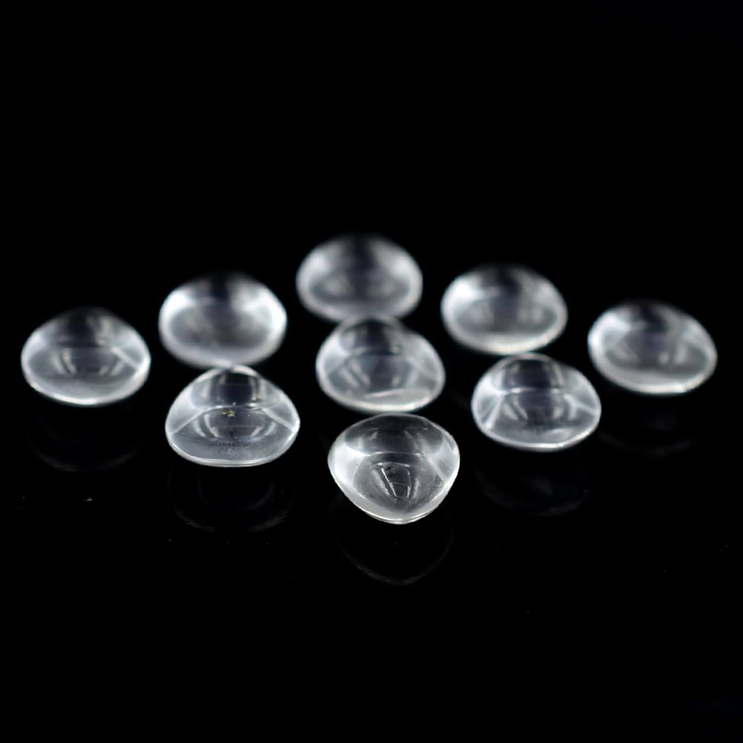 5 Pcs Natural Crystal Quartz Stone Beads for Jewelry Making Pear Briolette 10x14 mm Smooth Plain Polished Gemstone Pear Cut Price Per Set Supply